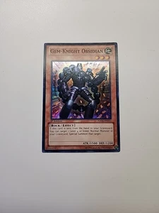 Gem-Knight Obsidian HA06-DE031 Hidden Arsenal 6: Omega Xyz 1st Edition - Bild 1 von 2
