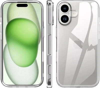 Case For iPhone 17 16 15 14 13 Pro Max 12 11 Plus 8 SE Shockproof Silicone Cover - Image 1 of 4