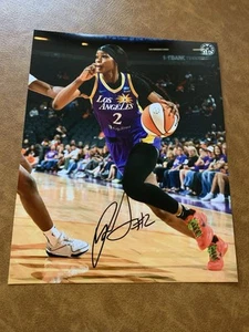 Rickea Jackson Los Angeles Sparks Signed 8x10 Photo Autograph Wnba Rare - Picture 1 of 1