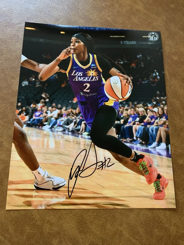 Rickea Jackson Los Angeles Sparks Signed 8x10 Photo Autograph Wnba Rare - Image 1 of 1