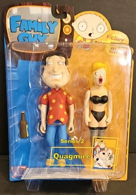 Figura de acción MEZCO Family Guy "Quagmire" serie 2005 NUEVO Foto 1 de 3
