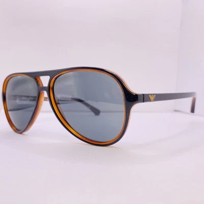 Gafas de sol Emporio Armani EA 4063 5464/87 58 [] 15 140 marrón borgoña auténticas Foto 1 de 4
