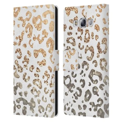 MONIKA STRIGEL ANIMAL PRINT GLITTER LEATHER BOOK CASE FOR SAMSUNG PHONES 3 - Image 1 of 4