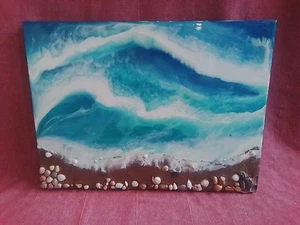 Custom Epoxy Table – Clear Resin Dining table – Handmade Coffee tabletop - Picture 1 of 9