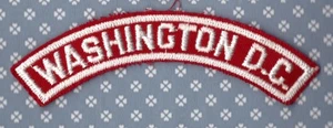 Community Strip  Washington D.C.  - Mint - RWS  White/Red - Picture 1 of 1