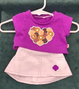 Build-A-Bear Workshop Girl Scouts Of America Cookies lila Shirt und Rock - Bild 1 von 2