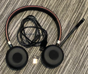 Jabra Evolve 65 SE MS Stereo Wireless On-Ear Headset - Picture 1 of 6