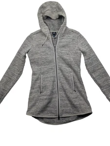 Kuhl Jacke Damen S lang Fleece Full Zip Kapuze Polyester hellgrau - Bild 1 von 16