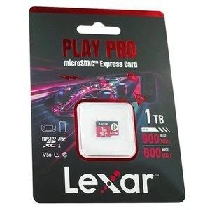 🔥 IN HAND 🔥Lexar 1TB PLAY PRO microSD Express Card 900 / 600 MB/s UHS-II SDXC - Picture 1 of 1