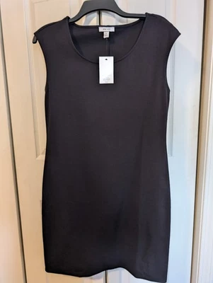 Nine West Solid Black Dress Women's Medium Knee Length Sleeveless Casual  - image 1 of 4