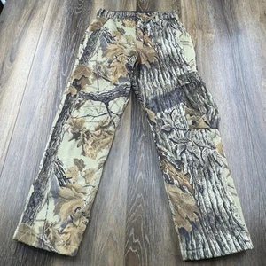 Cabelas Camo Hunting Pants Mens 32 Realtree Super Slam Nylon Poly Deer Realtree - Picture 1 of 16