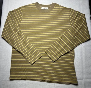 Camisa Pullover Zara Origins Hombre Manga Larga Rayas Talla Mediana Hecha en Turquía - Imagen 1 de 7