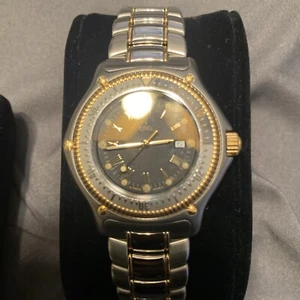Ebel Discovery Steel & 18kt Y/G Diver's Watch #183912 - Picture 1 of 4