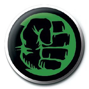Marvel Retro - Icona di Hulk - Bottone di attacco Ø2,5 cm - Foto 1 di 1