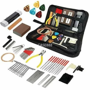72 Pcs Guitar Tool Kit, Professional Guitar Repairing Maintenance Tool Kit 2024 - Picture 1 of 7
