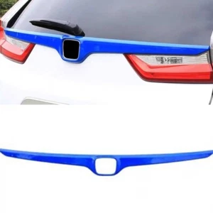 1x Parabrisas Trasero ABS Inferior Para Honda CRV CR-V 2017-2022 Borde Marco Azul - Imagen 1 de 1
