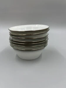 7 Rosenthal Germany China “Evensong” All Purpose Sauce Berry Bowls 4 3/4” MINT - Picture 1 of 6