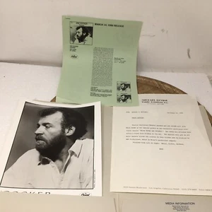 Joe Cocker 1986 Original Vintage Press Release Info And Headshot Photo - Picture 1 of 6