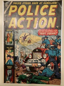 Police Action #1 (Atlas Comics 1954) Golden Age Crime HTF! - Picture 1 of 7