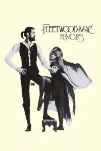 PÓSTER DE CUBIERTA DE ÁLBUM FLEETWOOD MAC RUMORS IMPRESIÓN 24x36 NUEVO ENVÍO GRATUITO - Imagen 1 de 1