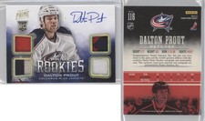 2012-13 Panini Prime Rookies Holo Gold /25 Dalton Prout #116 Rookie Auto RC