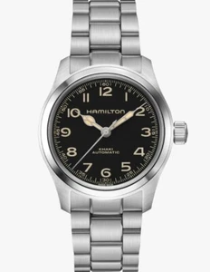 Hamilton Khaki Field Murph Black Dial Automatic 38mm Men's Watch H70405130 - Picture 1 of 4