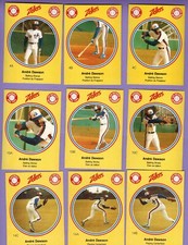 ANDRE DAWSON . Baseball cards. 1981-92 *Build your own lot * 