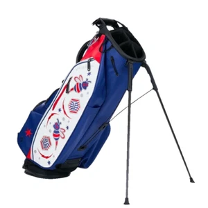 Bettinardi Tour Dept VESSEL Player IV Stand Bag Stinger RWB 3.4kg Size 8.5 - Picture 1 of 9