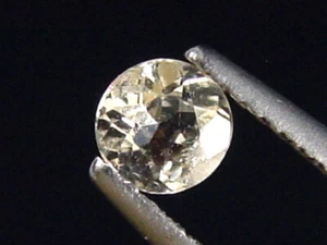 Topas 0,37 Ct. Rund geschliffen Schneckenstein, Sachsen, Deutschland (2808t) - Bild 1 von 1