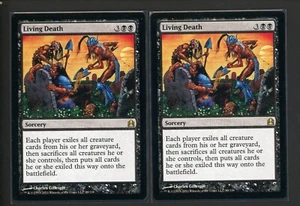 MTG Magic | Commander 2011 - LIVING DEATH x 2 | free combined shipping - Picture 1 of 2
