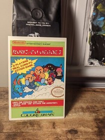 Kay Bee Toys R Us Authentic Vidpro Card Kung Fu Heroes NES Nintendo