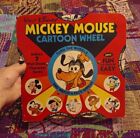 Vintage Jaymar Mickey Mouse Cartoon Wheel Walt Disney Productions Game Used 