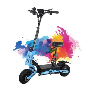 Off-road Electric Scooter For Adults 5600W 60V 27AH 50MPH E-Scooter With Seat0T - Picture 1 of 20