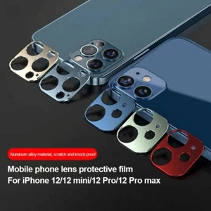 Per iPhone 16 15 14 13 12 Pro Max Vetro Temperato Obiettivo Fotocamera Protezione Schermo - Foto 1 di 16