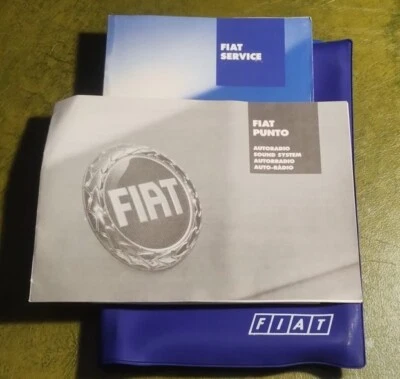 Manuale Autoradio Fiat Punto 2006 - Immagine 1 di 2