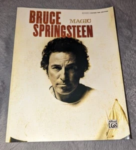 BRUCE SPRINGSTEIN MAGIC GUITAR TAB PAPERBACK ALFRED MUSIC SONG BOOK - Picture 1 of 2