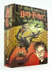 HARRY POTTER UND DER FEUERKELCH Goblet of Fire in German 2000 Rowling HB VGC - Imagen 1 de 5