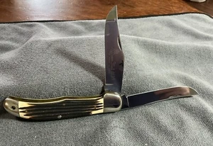 Vintage 1972 Queen Steel #39 Folding Knife 2 Blade - Picture 1 of 9