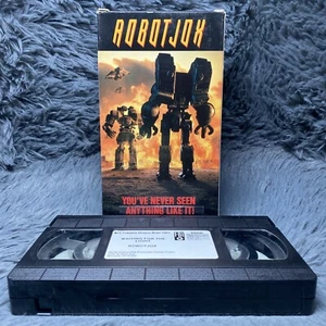 Robot Jox VHS 1991 Promo Screener Vintage Movie Post Apocalypse Sci-Fi RARE OOP - Picture 1 of 8