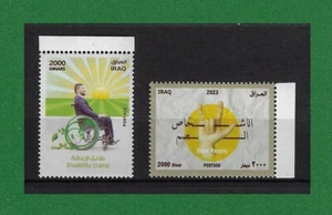 S1236, Irak, 2024, Día de los Discapacitados y Sordos, Día Mundial de los Discapacitados, MNH - Imagen 1 de 1
