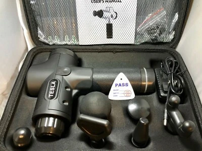 Handheld Cordless Massager | 6 Heads | Brushless | LCD Touch | 30 Speeds | 25.V - Image 1 of 4