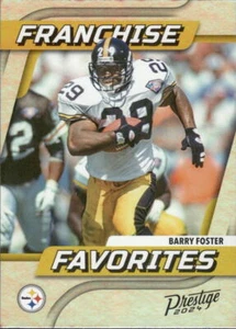 2024 Panini Prestige Franchise Favorites #5 Barry Foster Steelers - Picture 1 of 2