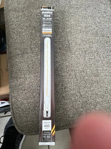 Sunlite LED Filament Tubular Light Bulb 5W Dimmable 214mm 2700K-White, 6-Pack - Picture 1 of 1
