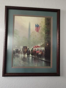 G. Harvey "Pinnacle Of Freedom" LTD Edition Lithograph 37" Framed #3171/4500 - Picture 1 of 9