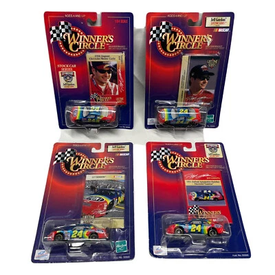 Jeff Gordon NASCAR Bundle Diecast 1:64 Lot of 4 DuPont Chevrolet Lifetime Series - Image 1 of 4