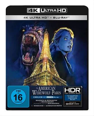 An American Werewolf in Paris (4K Ultra HD BD + Blu-ray) UHD Blu-ray *NEU*OVP*