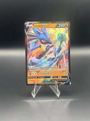 Pokémon TCG Lucario V Astral Radiance 078/189 Holo Ultra Rare - Image 1 of 2