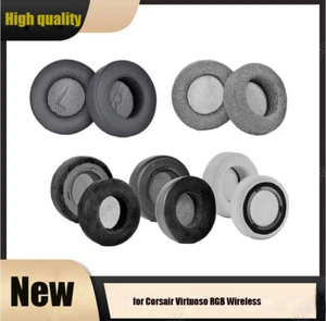 Ohrpolster Ohrpolster für Corsair Virtuoso RGB Wireless Kopfhörer Ersatz SDE - Bild 1 von 24