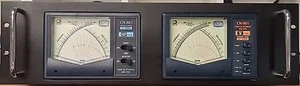 3U RACK MOUNT With Handles for DOUBLE DAIWA SWR/RF POWER/WATTMETER - Picture 1 of 6