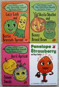 4 * Ladybird series 413 / 793 Jayne Fisher Garden Gang Books, clean copies - Picture 1 of 8
